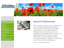 Tablet Screenshot of mantow.com